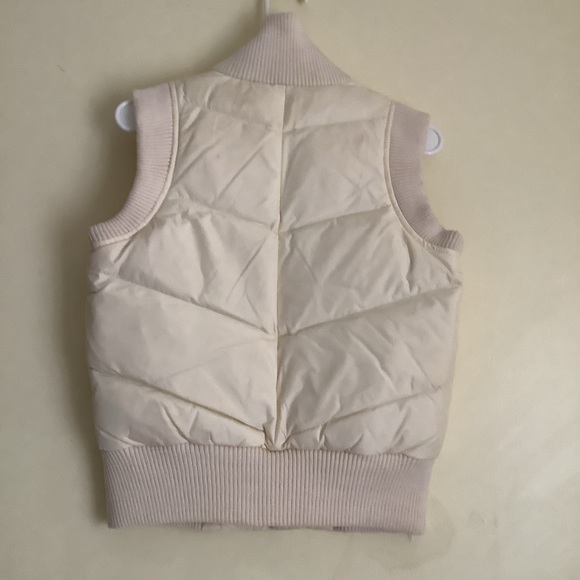 DKNY Ivory Down Feather Vest - Picture 4 of 13